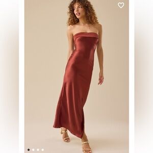 New with tags Altar’d State Paityn Strapless Maxi Dress